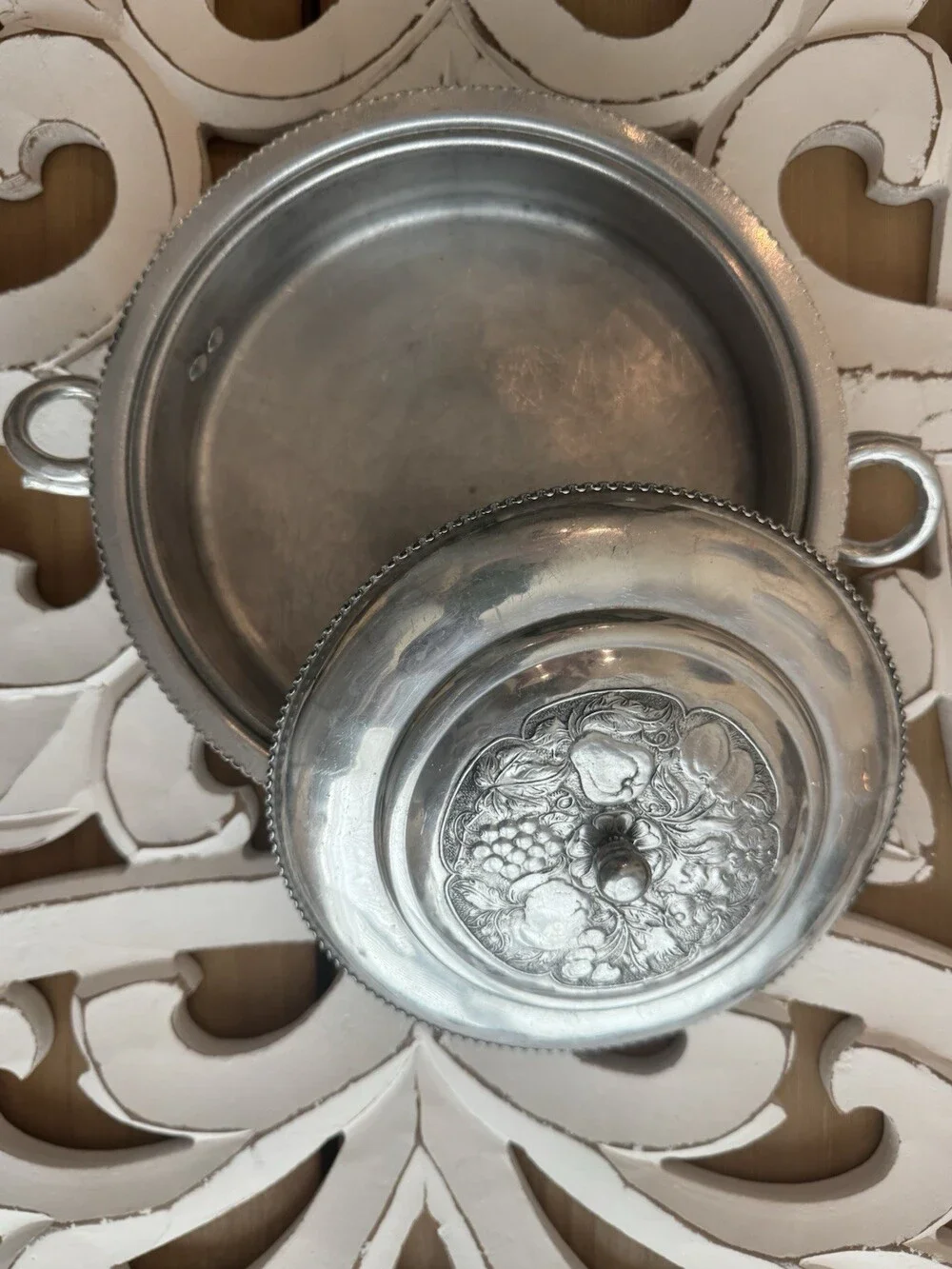Cromwell Handwrought Aluminum Small Simmer Pot Vintage